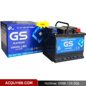 Bình ắc quy GS MF DIN45L-LBN (12V-5Ah)