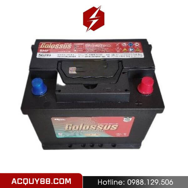 Bình ắc quy COLUSSUS SMF 56219 12V 62Ah