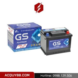 Bình ắc quy GS MF DIN60L-LBN (12V-60AH)