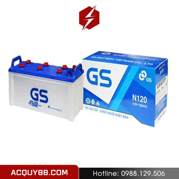 Bình ắc quy GS N120 12V 120AH