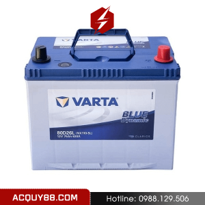 Bình ắc quy VARTA 80D26L 12V 75AH