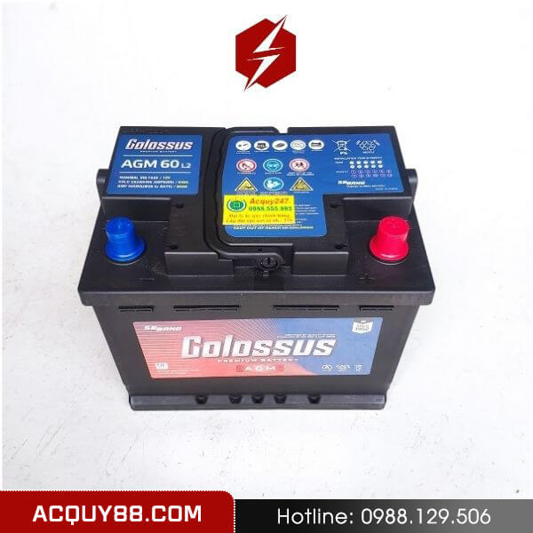 Bình ắc quy Colossus AGM LN2 (12V-60Ah)