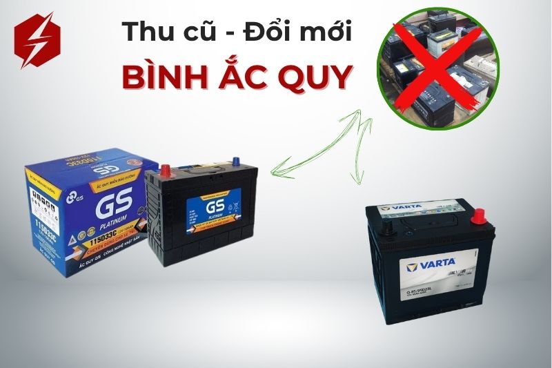 Thu cũ đổi mới bình ắc quy
